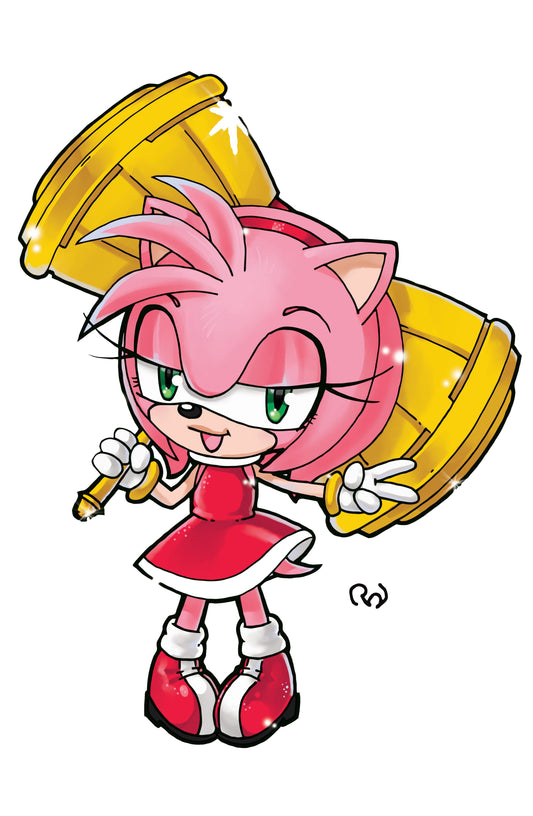 Amy From Sonic the Hedgehog T-Shirt
