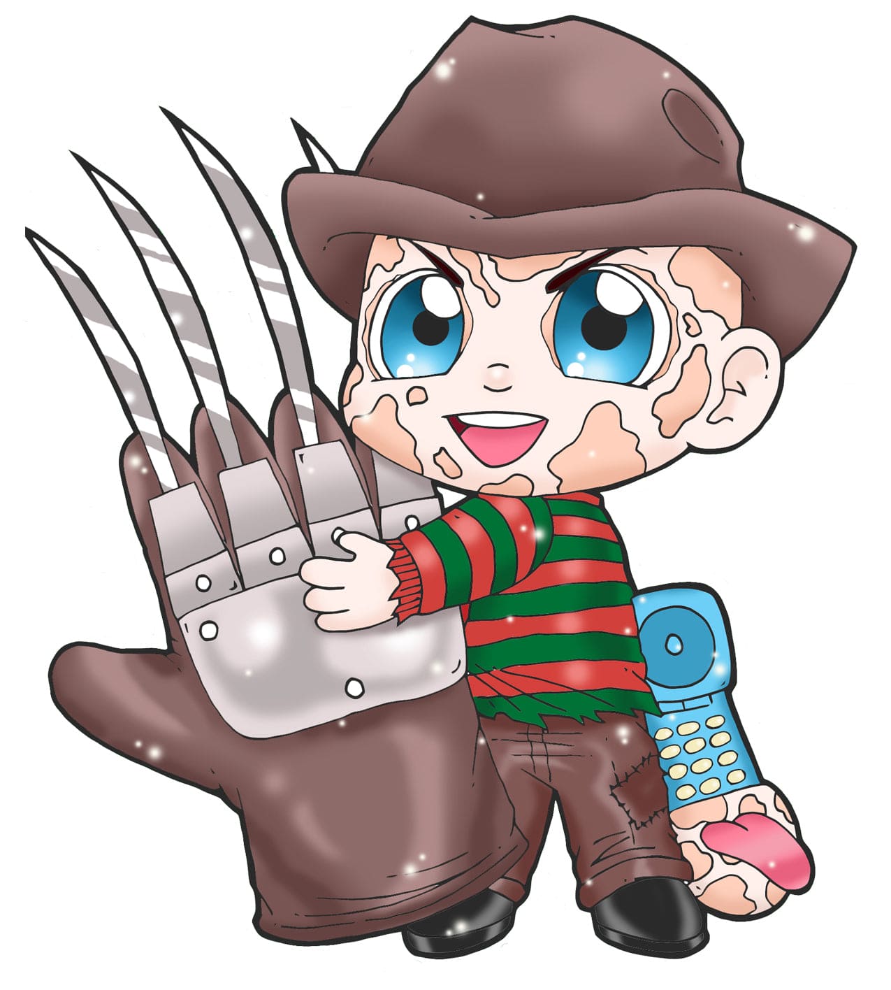 Chibi Freddy Krueger T-Shirt